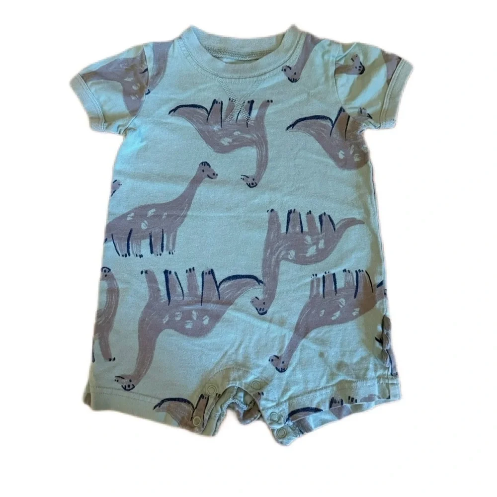 Baby Boy Spring/Summer Dinosaur One-Piece Romper Carter's 12 Months
